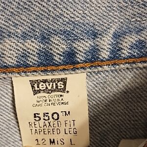 Levi's Blue Straight Leg Jeans